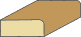 1/2 X 1-1/4 Door Stop