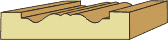 3/4 X 3-5/16 Chair Rail