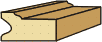 13/16 X 1-7/16 Stucco Mold