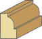 11/16 X 1-1/16 Panel Mould