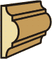 5/8 x 2 Chair Rail