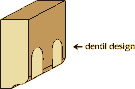 3/4 X 1-7/8 Dentil