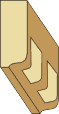 3/4 X 1-7/8 Dentil