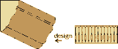 3/4 X 1-1/4 Decorative Cornice