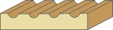 11/16 X 3-1/2 FLUTED CASING