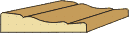 1/2 X 2-1/4 Casing (Oak Splice)