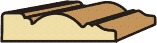 3/4 X 3 CASING (OAK SPLICED)