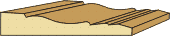 5/8 X 3-1/2 Casing (Oak Splice)