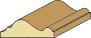 1/2 X 1-1/2 Panel Mold - stocked in 12' lengths for quick shipping