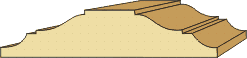 1-3/8 X 6 CHAIR RAIL