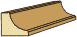 5/8 X 11/16 Cove Mold