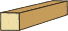 1/2 X 1/2 DENTIL