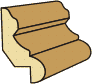 1-1/16 X 2-3/16 Panel Mold