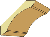3/4 X 4-1/4 Crown