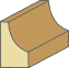 3/4 X 1-1/8 Cove Mold