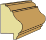 1-1/8 X 1-13/16 Rabbeted Panel Mold (Back Band)