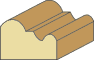 1-1/16 X 1-5/8 Panel Mold