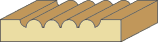 5/8 X 3-1/2 Reeded Casing