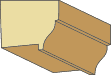 1-3/8 X 1-5/8 Back Band