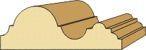 1-5/8 X 4-1/2 Chair Rail