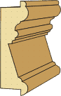 1-1/16 X 3-9/16 Panel Mold