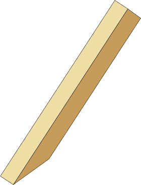 13/16 X 11 ROUGH SAWN FLAT STOCK (9' TOOL)
