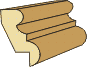 1 X 1-1/2 RABBIT PANEL MOLD (RABBIT 5/8)