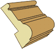 7/8 X 2-1/2 Cap Mold