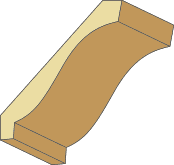 3/4 X 5-1/8 Crown