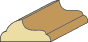 5/8 X 1-3/8 Panel Mold