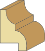 1-1/2 X 2-1/4 Panel Mold