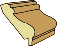 1-1/4 X 2-3/4 Panel Mold