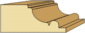 1-1/2 X 3-1/2 Casing (Mantle Molding)