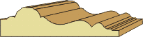 1-1/8 X 4-1/2 Decorative Casing (12' only)