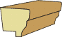 1-1/8 X 1-1/16 Back Band