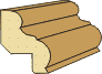 1-3/16 X 1-1/2 Panel Mold