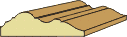 5/8 X 2-3/16 Chair Rail