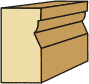 1-1/16 X 2 Brick Mold