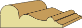 1-3/16 x 3-1/4 (Casing) Smooth/Poplar