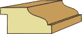 1 X 1-7/8 Back Band (Oak Splice)