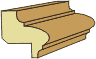 1-1/4 X 1-1/2 Panel Mold