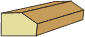 5/8 X 15/16 Dentil Plant On