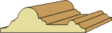 1 X 3-1/4 Chair Rail