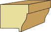 1-1/2 X 1-1/2 BACK BAND
