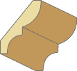 9/16 X 2-3/4 Bed Mold
