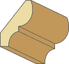 9/16 X 2-3/16 Bed Mold