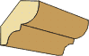 5/8 X 1-3/4 Bed Mold