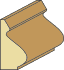 11/16 X 1-3/8 Base Cap - stocked in 12' lengths for quick shipping