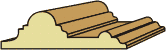 1 X 3-1/4 Chair Rail