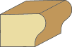 1-1/4 X 1-3/4 Brick Mold